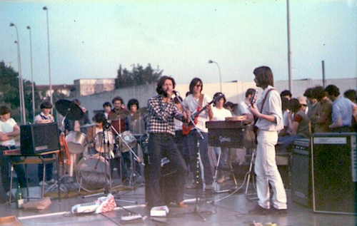 Volantino con la storia della band Lake Shore Drive, Firenze, 1978