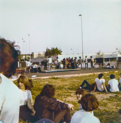 Volantino con la storia della band Lake Shore Drive, Firenze, 1978